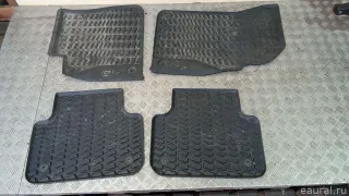 4M1863011AQA5 VAG Коврики салона к-кт Audi Q7 4M restailing Арт E23588252, вид 1