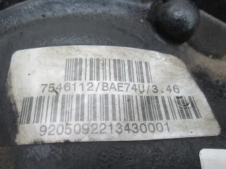 7546112 Дифференциал BMW X3 E83 Арт AL12537608001, вид 4