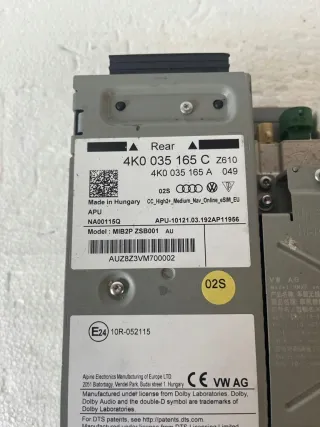 4K0035165C Блок радио Audi A6 Allroad C8 Арт AL14221444160, вид 3