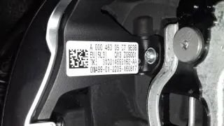 00046005079E38 Рулевое колесо для AIR BAG (без AIR BAG) Mercedes C W205 Арт AM100571730, вид 3