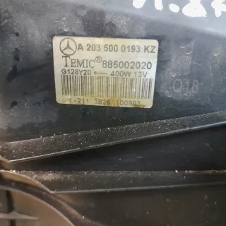 A2035000603 Кассета радиаторов Mercedes C W203 Арт AL15369194046, вид 2