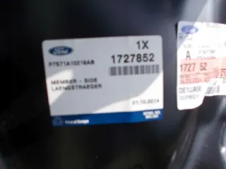 567809876534567 Лонжерон правый Ford Mondeo 4 Арт AL15389424150, вид 4