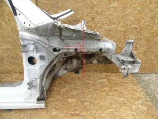  Лонжерон правый Citroen C3 3 Арт AL15504568522, вид 1
