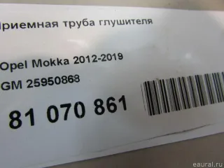 25950868 GM Приемная труба глушителя Opel Mokka 1 restailing Арт E81070861, вид 7