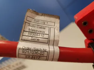 61129217036 Клемма аккумулятора плюс BMW 5 F10/F11/GT F07 Арт ZAP251100, вид 4