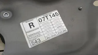 A1697303879,A1698204642 Стеклоподъемник правый задний Mercedes B W245 Арт 20351644, вид 4