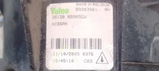89203561,2615089905EW,89210438 фара противотуманная левая Nissan X-Trail T30 Арт 2097264, вид 3