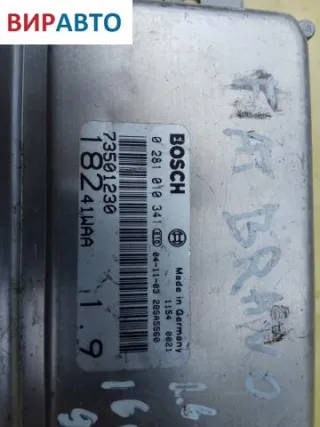 0281010341, 73501230 Блок управления двигателем Fiat Bravo 1 Арт 119235, вид 2