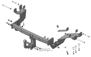  Прицепное устройство (фаркоп) Mitsubishi Outlander 3 Арт car0189717_1