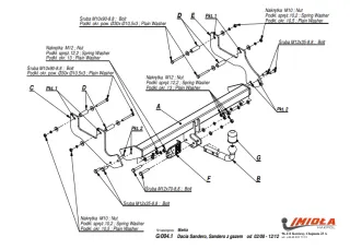  Прицепное устройство (фаркоп) Renault Sandero Stepway 1 Арт car0090957