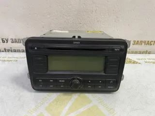 5J0035161 Магнитола Skoda Roomster 1 Арт TP117878, вид 1