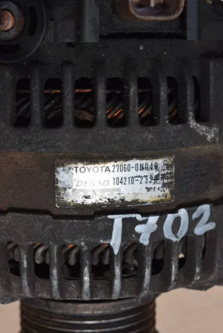 1042102320,270600N040 Генератор Toyota Yaris 2 Арт T702-17-101-1, вид 4