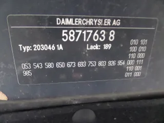  Бампер задний Mercedes C W203 Арт AL15017048817_2, вид 11