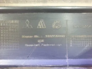6410C994, 3007270100, 9 бампер митсубиши, митсубиси аутлендер Mitsubishi Outlander 3 restailing 2 Арт AR307146, вид 13