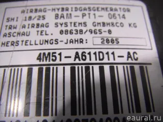 4M51A611D11AC Ford Подушка безопасности боковая (в сиденье) Ford Focus 2 Арт E3450968, вид 4