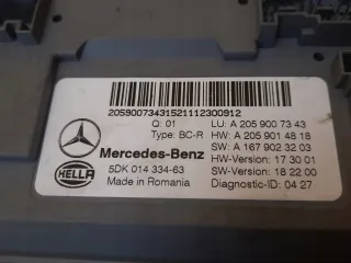 A2059007343 Блок комфорта Mercedes C W205 Арт AL12540374462, вид 3