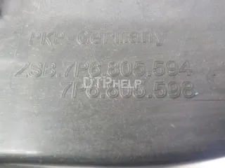 7P6805594C Панель передняя Volkswagen Touareg 2 Арт AM95783178, вид 4