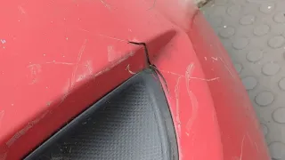 521190D908 Бампер передний красный Toyota Yaris 2 Арт 20379785, вид 4