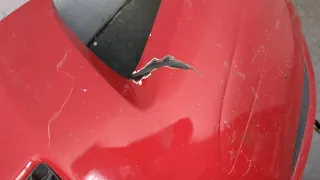 521190D908 Бампер передний красный Toyota Yaris 2 Арт 20379785, вид 5