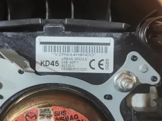 KD4557K00C02, KD45, 1 подушка безопасности руля Mazda 5 1 Арт 307514PM, вид 7
