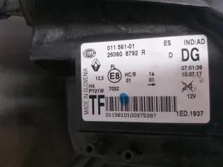 260108792R Фара передняя (комплект) Renault Twingo 3 Арт AL13712843915, вид 4