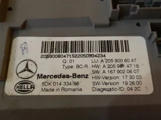 A2059006047 Блок комфорта Mercedes C W205 Арт AL13839123368, вид 2