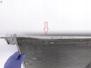 A0995000454 Радиатор кондиционера  Mercedes Vito W447 Арт AL14133011023_3, вид 7