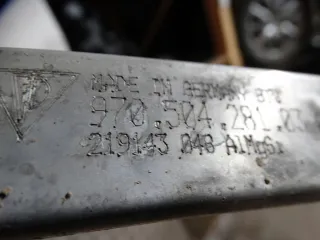 97050428103 Усилитель бампера Porsche Panamera 970 Арт AL14312744324, вид 2