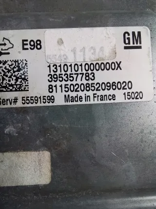  Блок управления двигателем Opel Mokka 1 Арт AL15047301888, вид 2