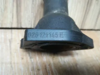 026121145E Фланец (тройник) системы охлаждения Volkswagen Passat B3 Арт 1_7300, вид 3