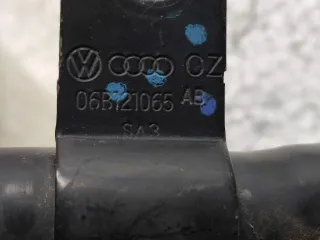 06B121065AB Трубка охлаждающей жидкости металлическая Audi A4 B6 Арт 1_13636, вид 3