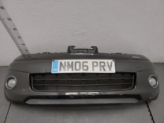 620229U040 Бампер передний черный Nissan Note E11 Арт 20384209, вид 1