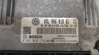 03L906018QJ,0281019114 Блок управления двигателем Skoda Yeti Арт 20381013, вид 2