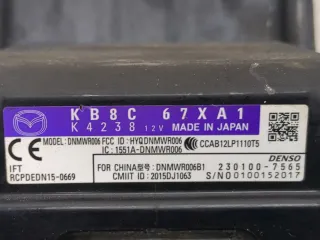KB8C67XA1 Дистроник Mazda CX-9 2 Арт 20375561, вид 2