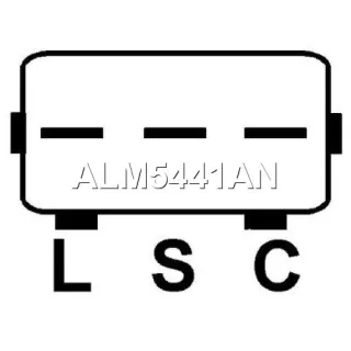 ALM5441AN,ALM5441BA,ALM5441BS,ALM5441KL,ALM5441ZD,A002TX1491,A2TX1491,ALM5441RB,231001LA1A,11544N,301N21225Z Генератор Nissan Patrol Y62 Арт А2222720505-2, вид 3