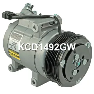 KCD1492BZ,KCD1492GW,KCD1492YU,21910811101200,21910811101220,2191811101220,8450020034,8450077031 Компрессор кондиционера Lada X-RAY Арт А2223169368-3, вид 1