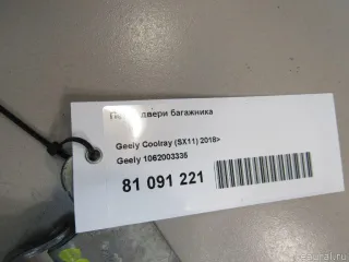 1062003335 Geely Петля крышки багажника Geely Coolray Арт E81091221, вид 4