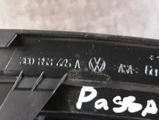 3C0853665A Заглушка (решетка) в бампер Volkswagen Passat B6 Арт 41324657