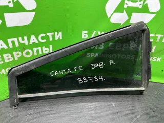  Стекло двери задней правой Hyundai Santa FE 1 (SM) Арт 2000000033734, вид 1