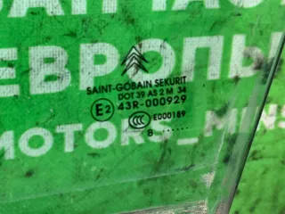  Стекло двери передней левой Citroen C5 2 Арт 2000000045269, вид 2