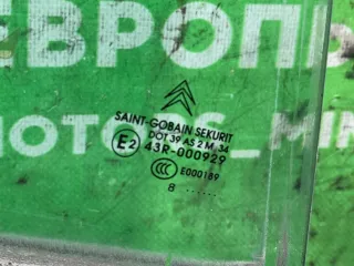  Стекло двери задней правой Citroen C5 2 Арт 2000000045291, вид 2