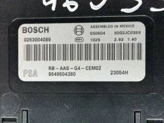 0263004089, 9649604380 Блок управления парктрониками Peugeot 407 Арт 2000000046533_1, вид 2