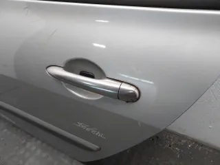 7751473732 Дверь задняя левая серебристая Renault Megane 2 Арт 9215078, вид 3