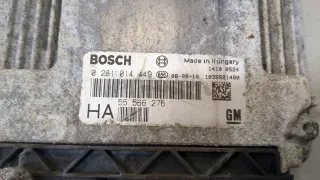 55566276,0281014449 Блок управления двигателем Opel Vectra C  Арт 20383110, вид 2
