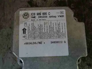 1C0909605C Блок управления подушек безопасности Volkswagen Passat B5 Арт 00006114, вид 4