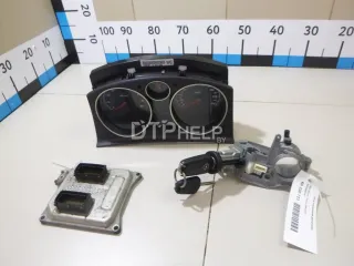  Блок управления двигателем Opel Astra H Арт AM14576240, вид 1