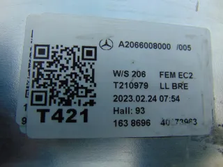 A2066200000,A2066008000 Усилитель бампера Mercedes C W206 Арт AL15057783068_2, вид 15