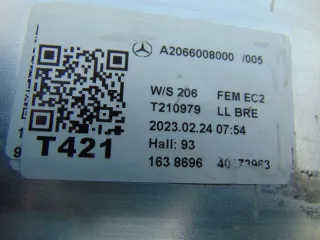 A2066200000,A2066008000 Усилитель бампера Mercedes C W206 Арт AL15057783068_2, вид 16