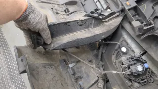  Заглушка (решетка) в бампер передний Renault Megane 4 Арт 11386961, вид 2