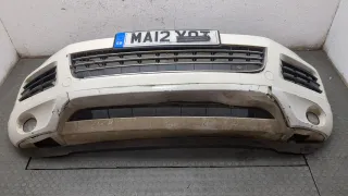 7P6807221C,7P6807061E Бампер передний белый Volkswagen Touareg 2 Арт 9314882, вид 1